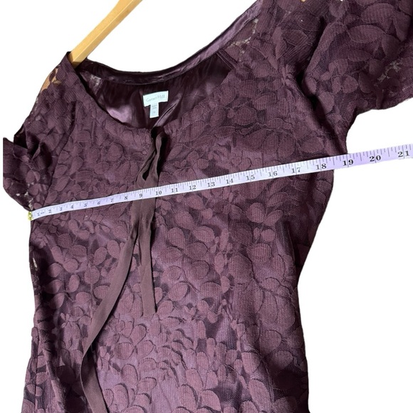 Garnet Hill Boheme Easy Lace Dress size 10 - Picture 10 of 13